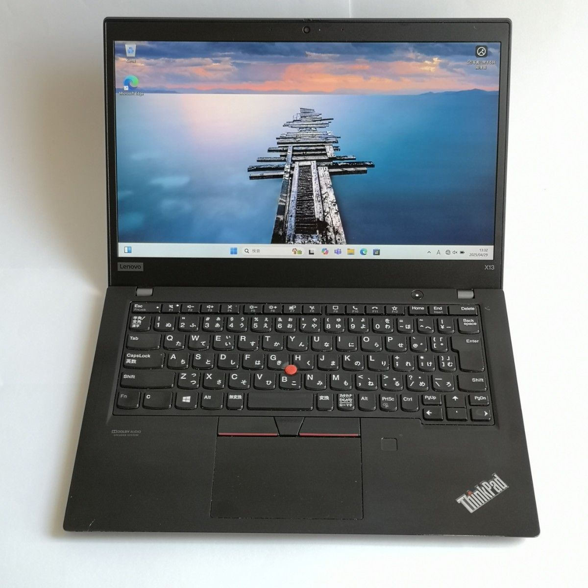 バッテリー新品】ThinkPad X13 Gen1 Ryzen 5 Pro 4650U 8GB バッテリー新品】ThinkPad X13 Gen1 Ryzen 5 Pro 4650U 8GB