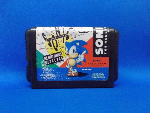 動作確認済 MD ソニック・ザ・ヘッジホッグ SEGA 1991年 メガ 動作確認済 MD ソニック・ザ・ヘッジホッグ SEGA 1991年 メガ