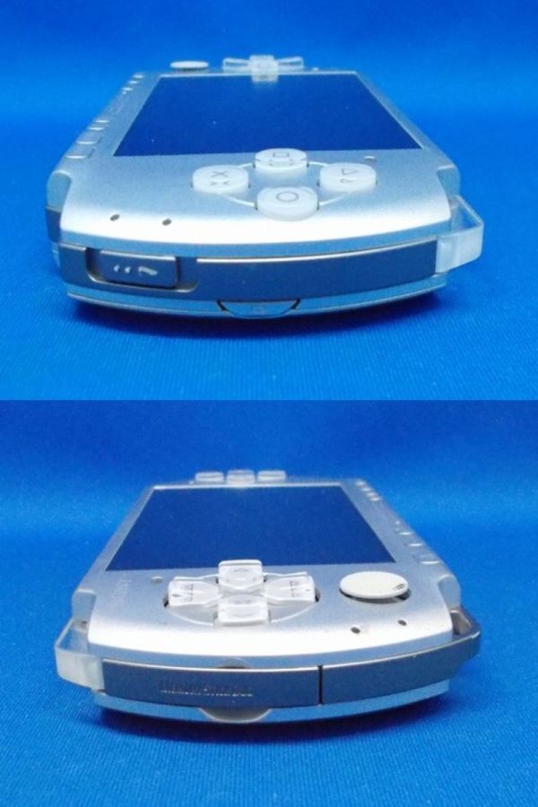 動作確認済 PSP 3000 ミスティック・シルバー 本体 SONY 動作確認済 PSP 3000 ミスティック・シルバー 本体 SONY