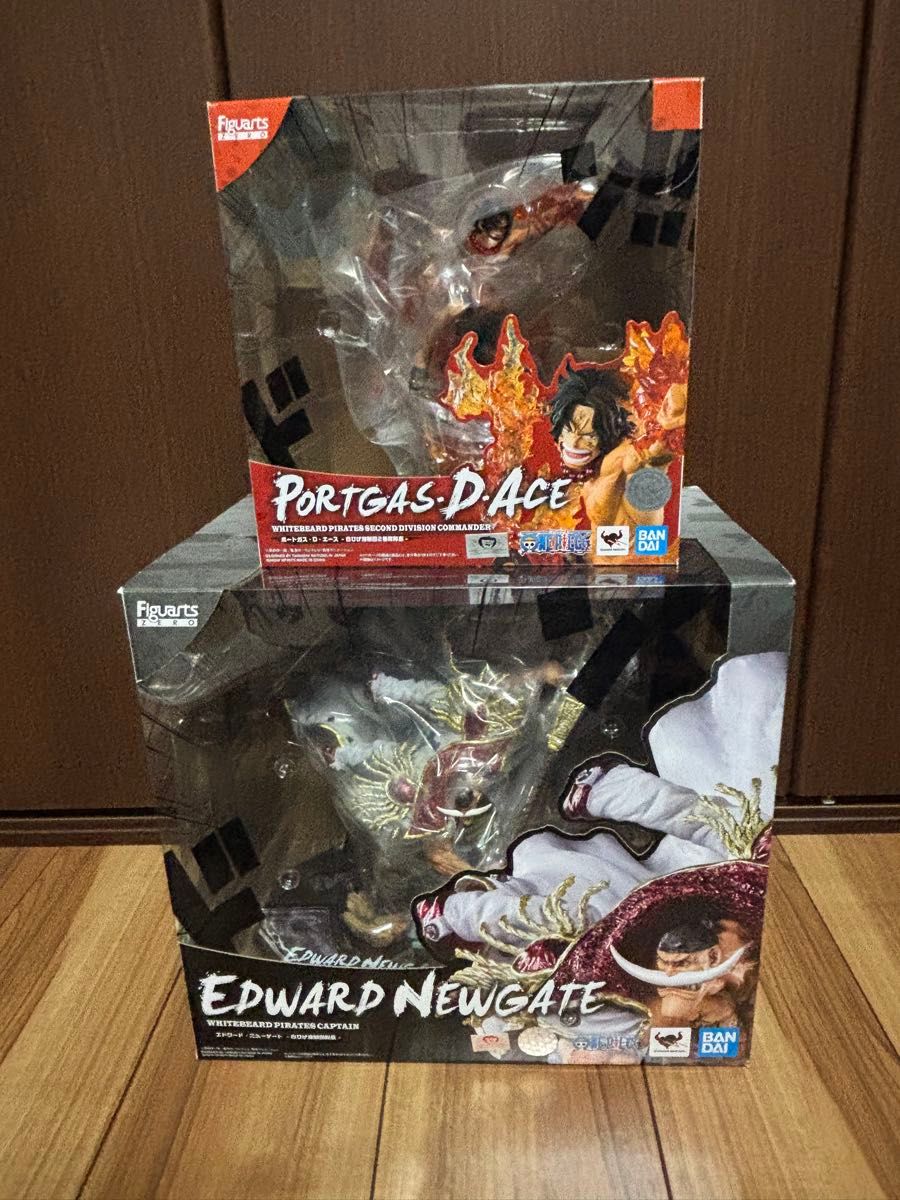 フィギュアーツZERO 白ひげ エドワード ニューゲート エース 超 フィギュアーツZERO 白ひげ エドワード ニューゲート エース 超