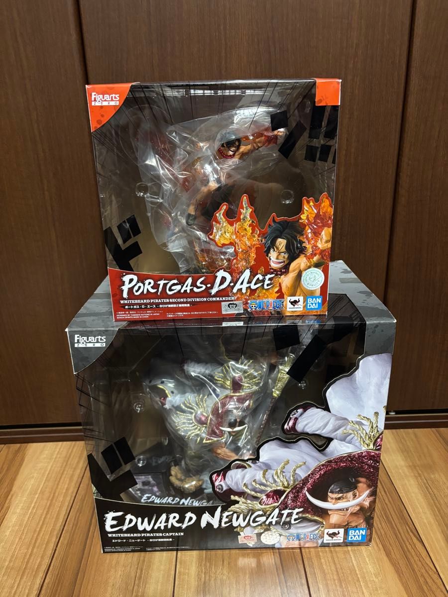 フィギュアーツZERO 白ひげ エドワード ニューゲート エース 超 フィギュアーツZERO 白ひげ エドワード ニューゲート エース 超