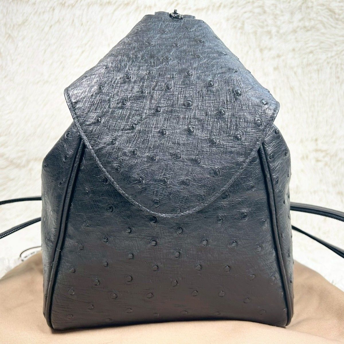 未使用品 オーストリッチ リュック バックパック 2way ワン 未使用品 オーストリッチ リュック バックパック 2way ワン