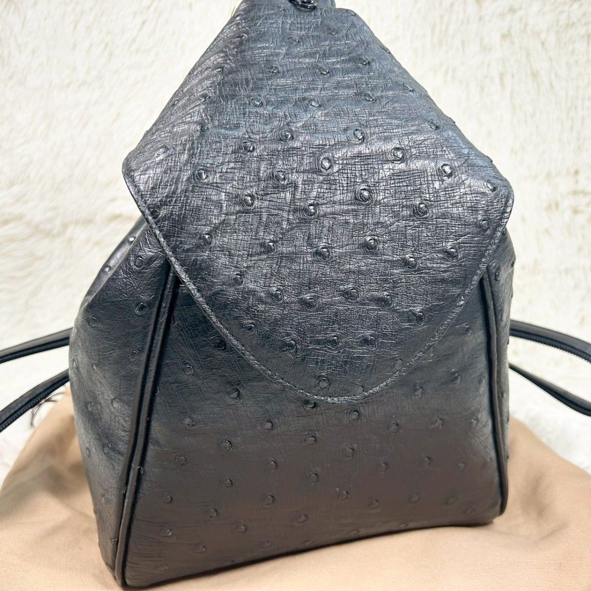 未使用品 オーストリッチ リュック バックパック 2way ワン 未使用品 オーストリッチ リュック バックパック 2way ワン