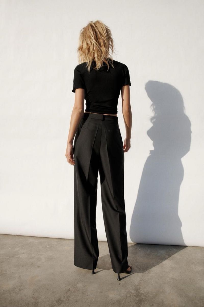 ZARA ザラ ワイドレッグパンツ|Yahoo!フリマ(旧PayPayフリマ) ZARA ザラ ワイドレッグパンツ|Yahoo!フリマ(旧PayPayフリマ)