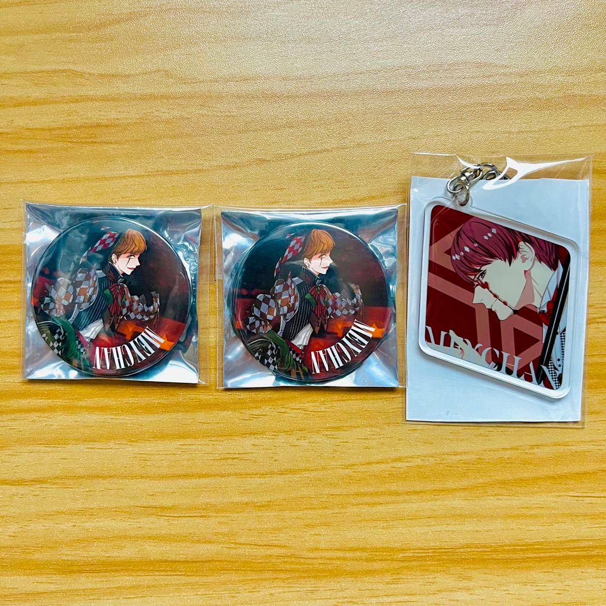 めいちゃん XYZ finale アクリルキーホルダー アクリル 缶バッジ めいちゃん XYZ finale アクリルキーホルダー アクリル 缶バッジ