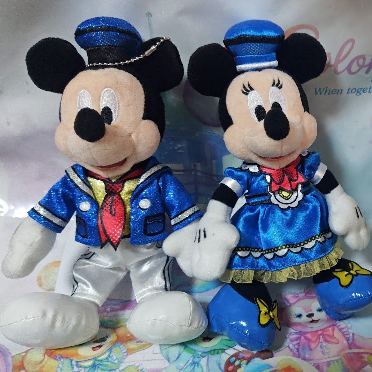 ディズニー パルパルーザ ミッキー ミニー ぬいぐるみバッジ ディズニー パルパルーザ ミッキー ミニー ぬいぐるみバッジ
