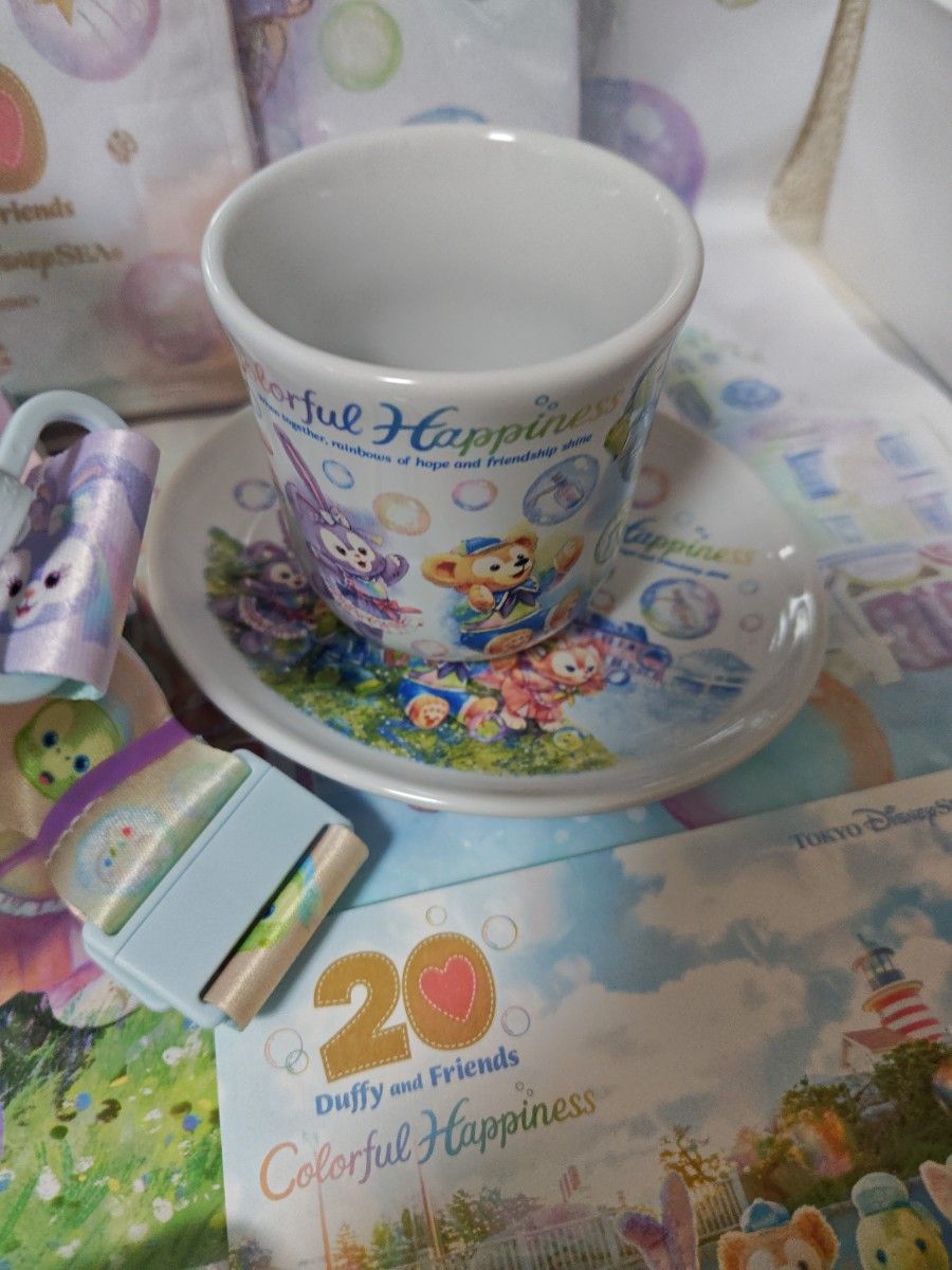 ディズニー ダッフィー&フレンズ 20周年カラフルハピネス ディズニー ダッフィー&フレンズ 20周年カラフルハピネス