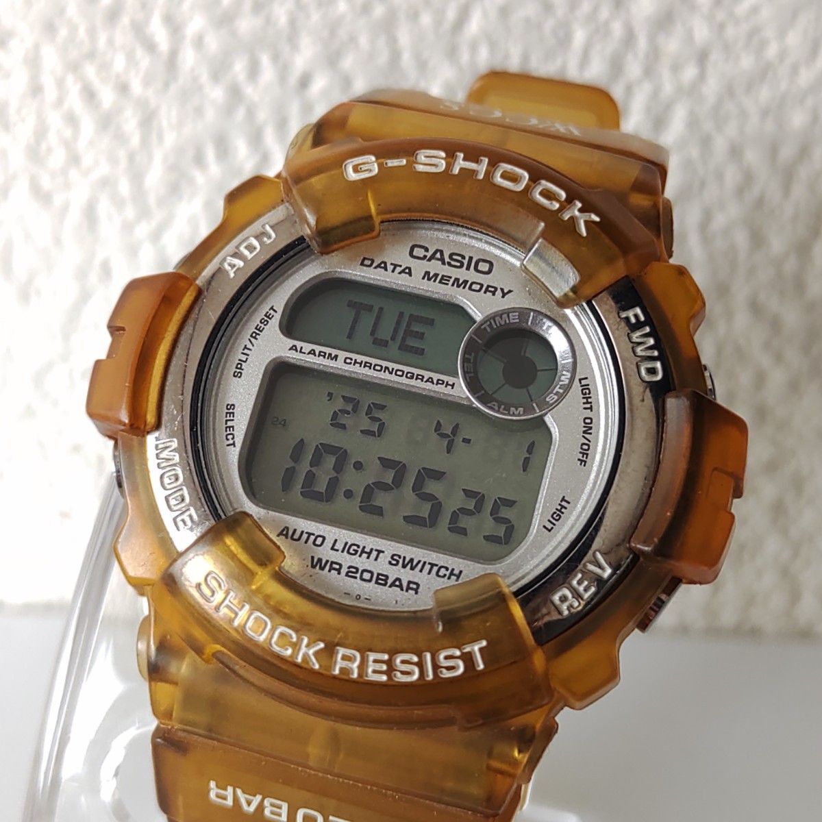カシオ CASIO G-SHOCK ジーショック デジタル文字盤イエロー カシオ CASIO G-SHOCK ジーショック デジタル文字盤イエロー