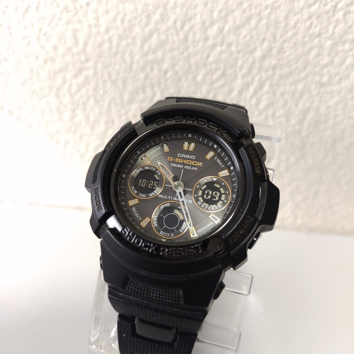 G-SHOCK CASIO 腕時計 カシオ 電波ソーラー アナデジ ブラック G G-SHOCK CASIO 腕時計 カシオ 電波ソーラー アナデジ ブラック G