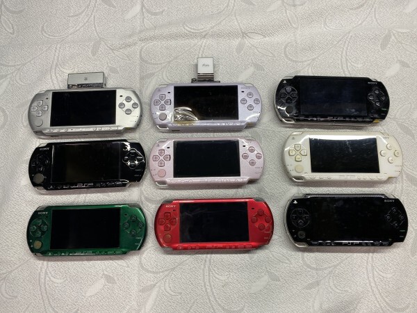 A5-843 PSP 3000 / PSP2000 / PSP1000/まとめ 9台セット 現状品 A5-843 PSP 3000 / PSP2000 / PSP1000/まとめ 9台セット 現状品
