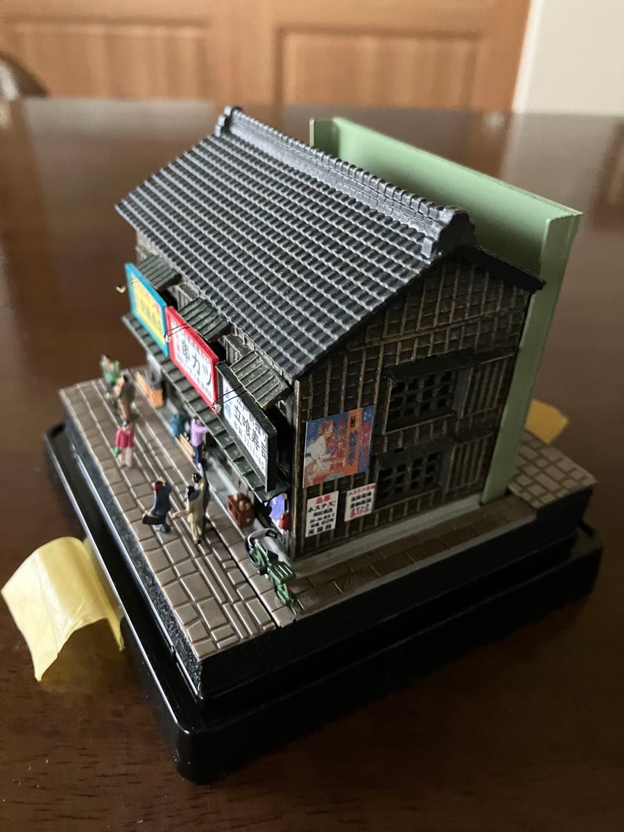 Nゲージ ジオラマ模型 昭和レトロ繁華街 1964 1/150デスクトップ Nゲージ ジオラマ模型 昭和レトロ繁華街 1964 1/150デスクトップ