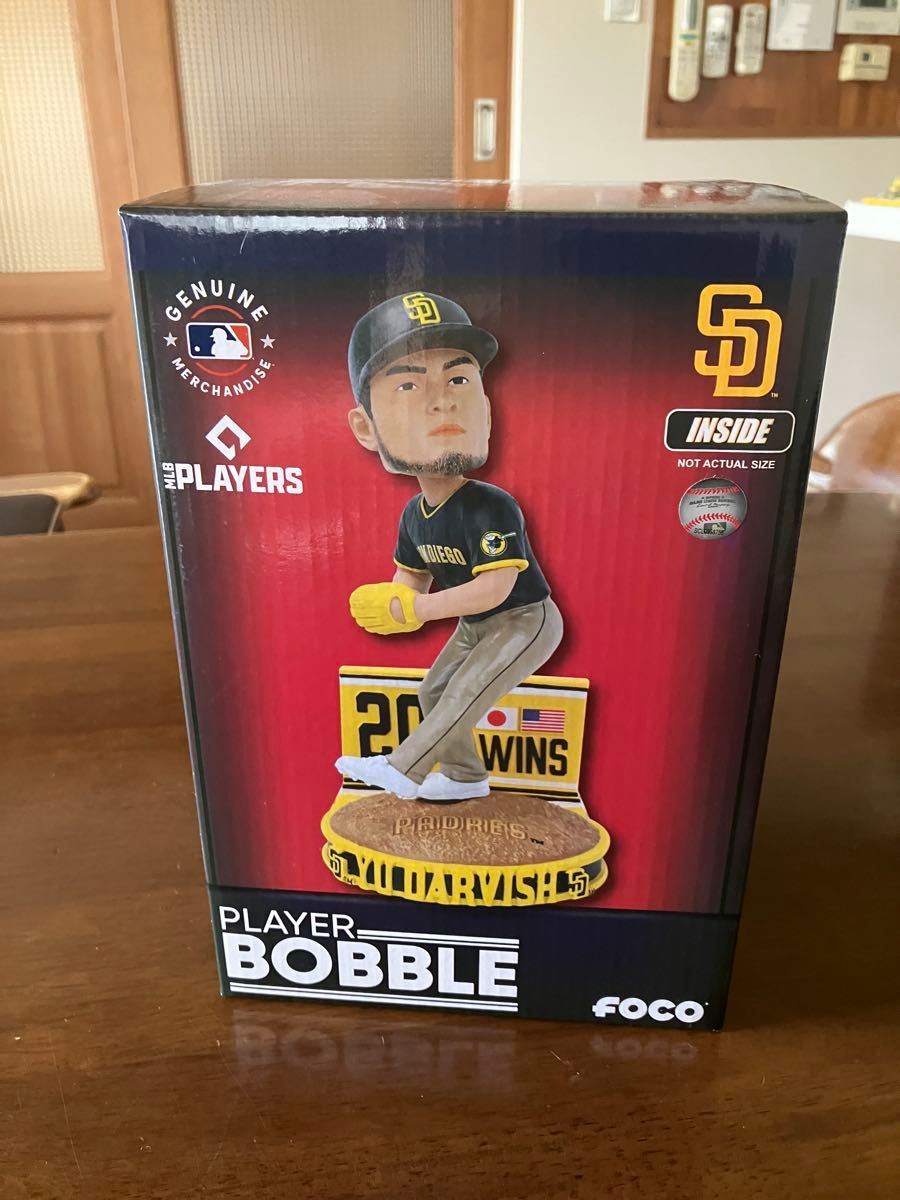 ダルビッシュ有 日米通算200勝記念MLB公式 ボブルヘッド 日本 ダルビッシュ有 日米通算200勝記念MLB公式 ボブルヘッド 日本