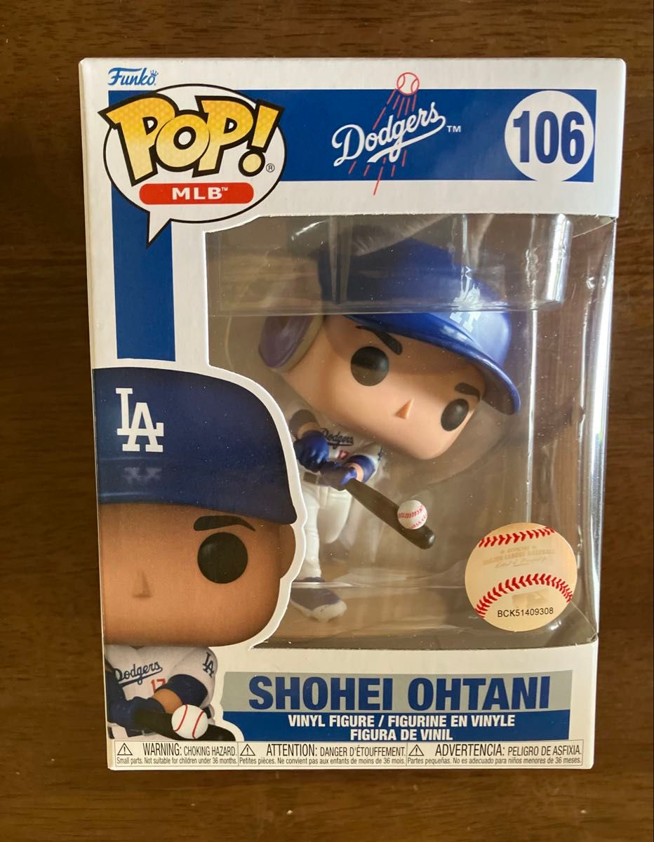 大谷翔平 Funko POP ロサンゼルス・ドジャース #106 新品未開封 大谷翔平 Funko POP ロサンゼルス・ドジャース #106 新品未開封