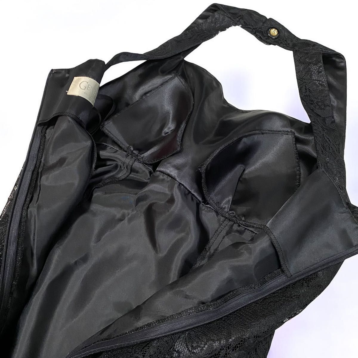 美品】Genet Vivien ジュネビビアン 高級 ロングドレス 美品】Genet Vivien ジュネビビアン 高級 ロングドレス