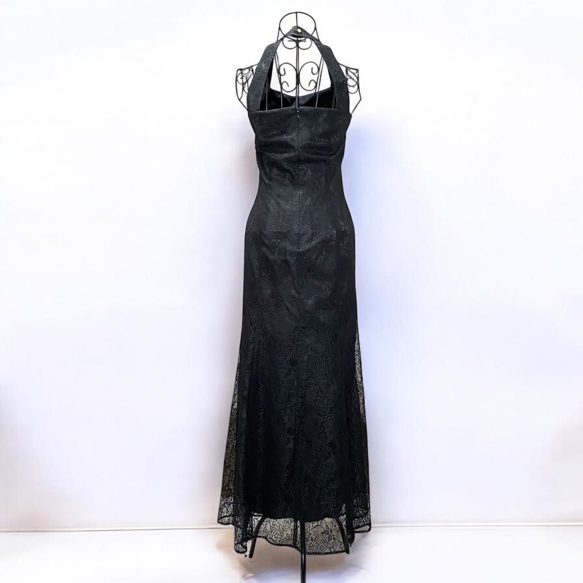 美品】Genet Vivien ジュネビビアン 高級 ロングドレス 美品】Genet Vivien ジュネビビアン 高級 ロングドレス