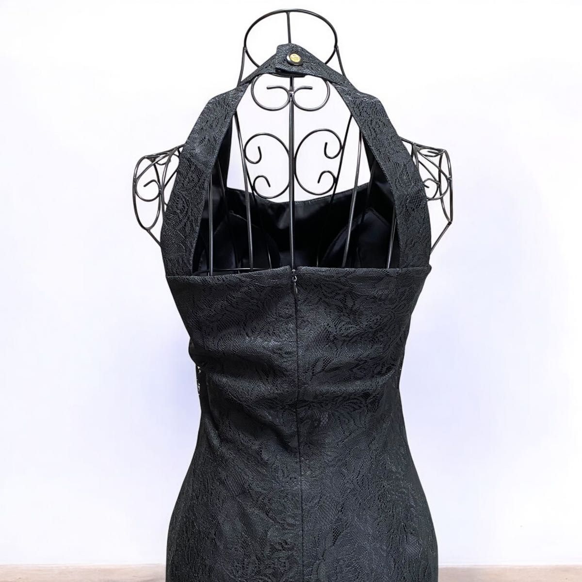 美品】Genet Vivien ジュネビビアン 高級 ロングドレス 美品】Genet Vivien ジュネビビアン 高級 ロングドレス