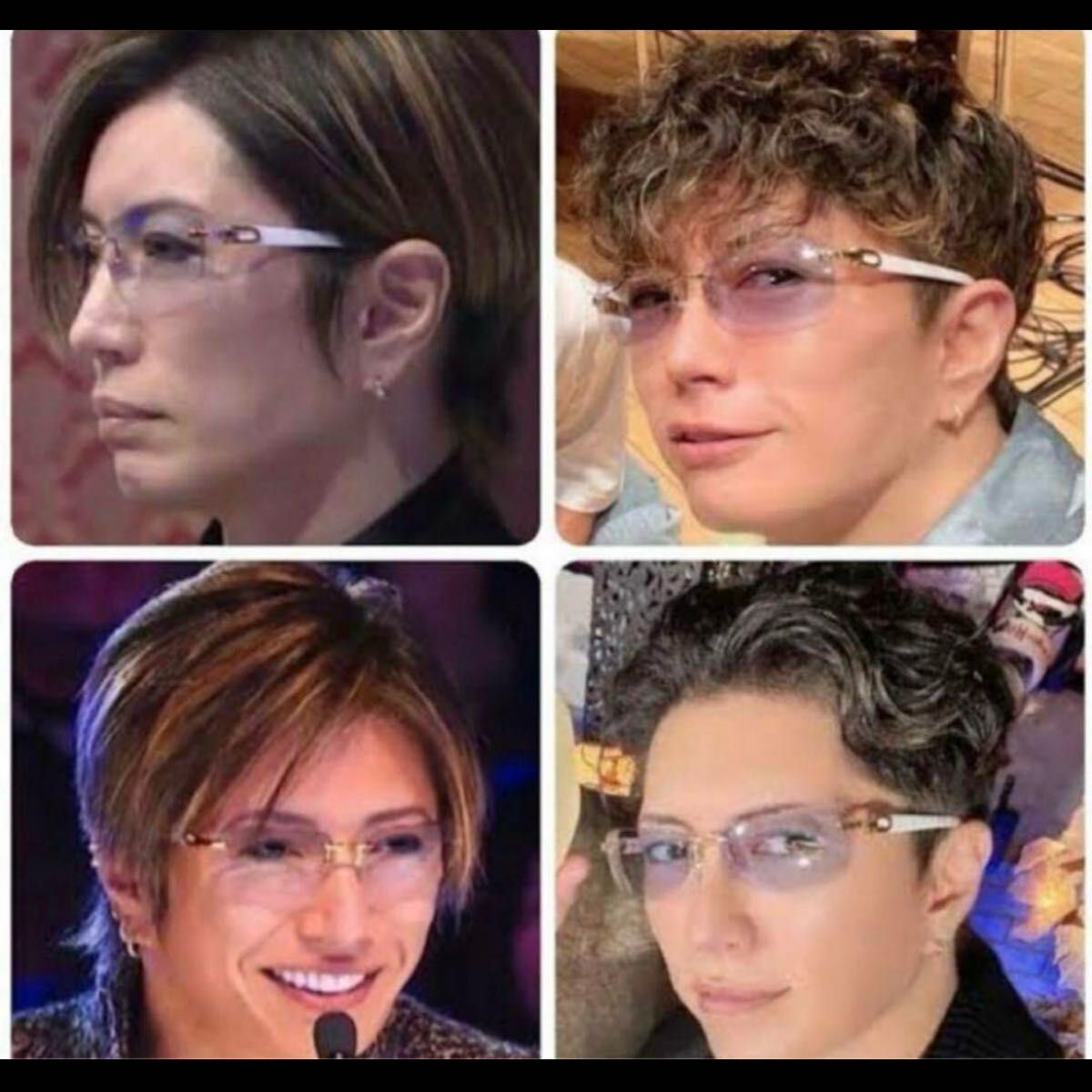 GACKT サングラス リムレス メガネ ガクト VARTIX|Yahoo!フリマ GACKT サングラス リムレス メガネ ガクト VARTIX|Yahoo!フリマ