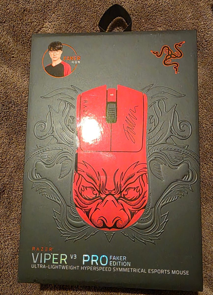 Razer Viper V3 Pro Faker Edition ゲーミンクマウス|Yahoo Razer Viper V3 Pro Faker Edition ゲーミンクマウス|Yahoo