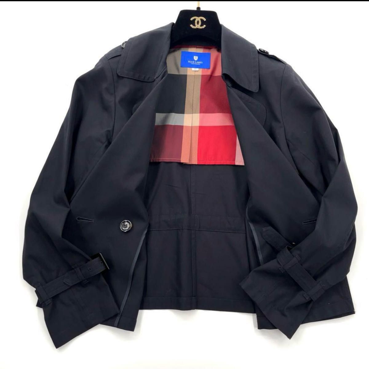 ブルーレーベルクレストブリッジ トレンチ ダブルブレスト ブルーレーベルクレストブリッジ トレンチ ダブルブレスト
