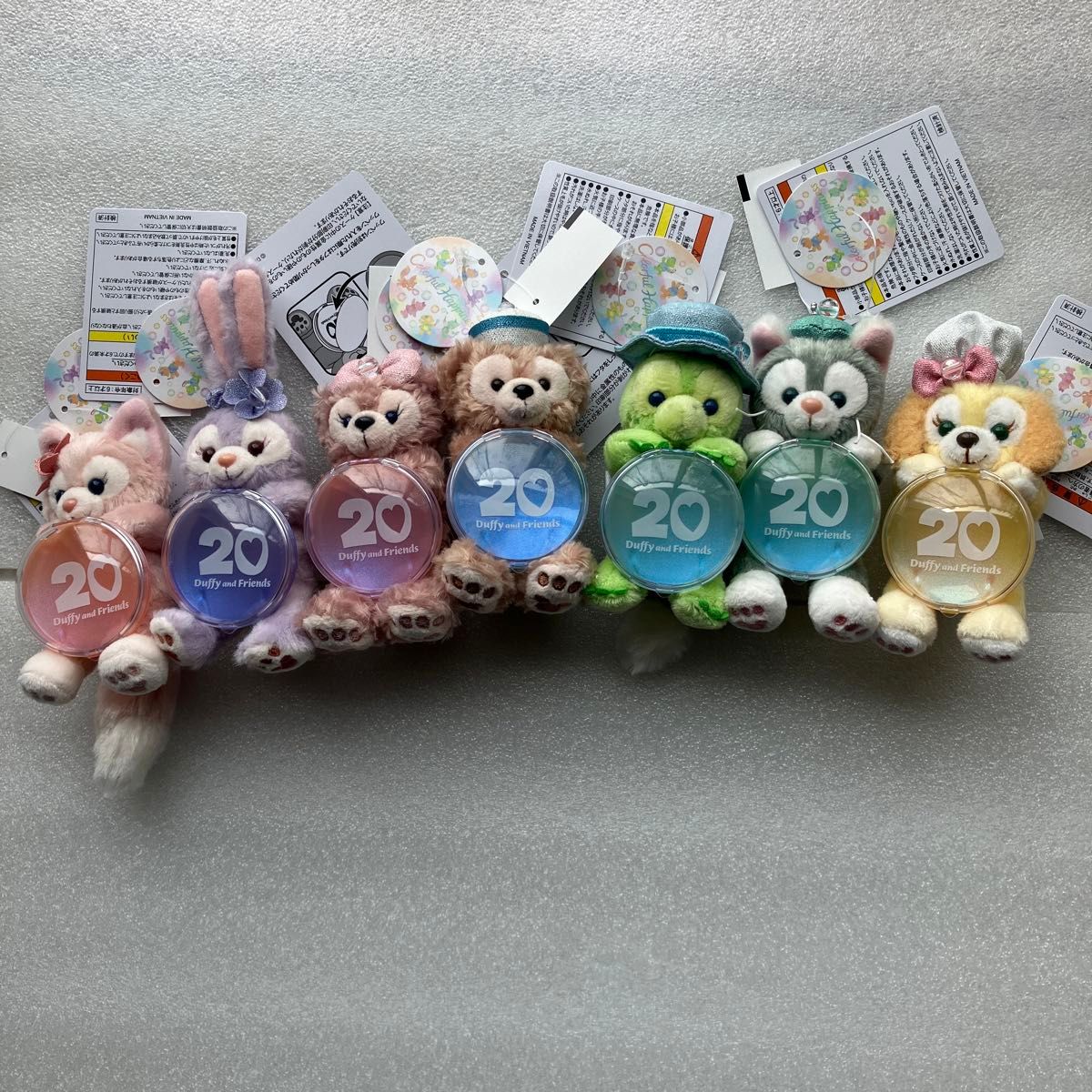 東京ディズニーリゾートダッフィー&フレンズ 7個セットセット 東京ディズニーリゾートダッフィー&フレンズ 7個セットセット