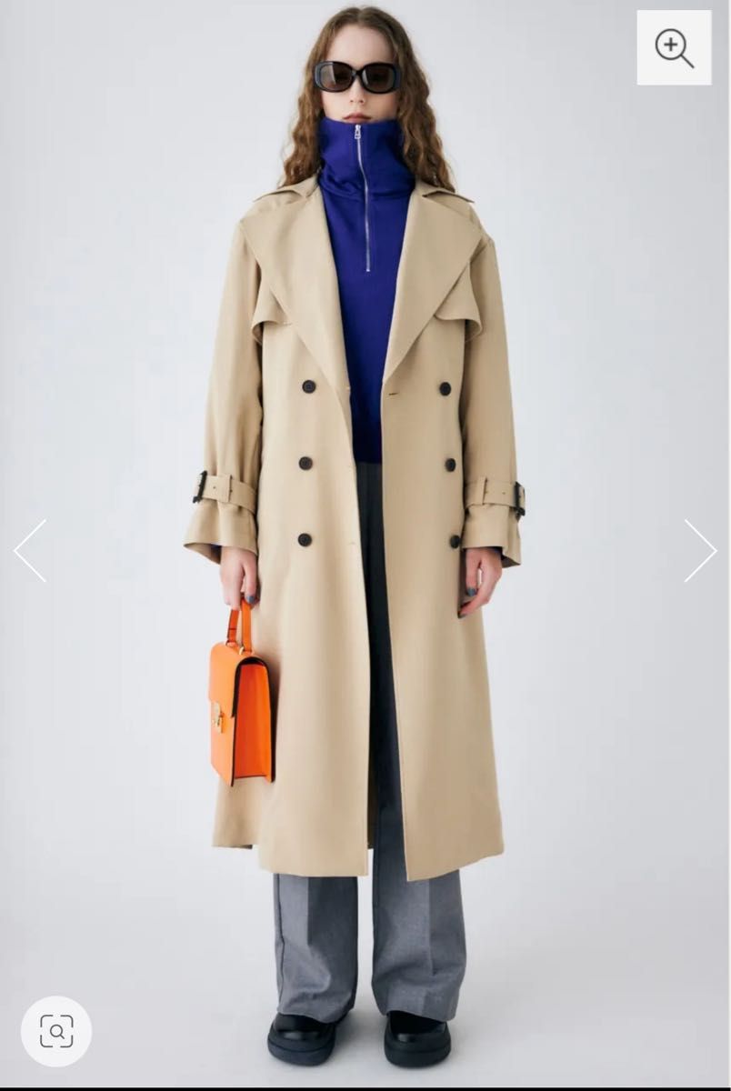 moussy トレンチコート トレンチコート ベージュサイズ2|Yahoo moussy トレンチコート トレンチコート ベージュサイズ2|Yahoo