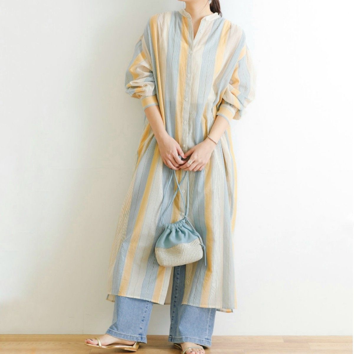 URBAN RESEARCH アーバンリサーチ ゆったり シャツワンピース URBAN RESEARCH アーバンリサーチ ゆったり シャツワンピース