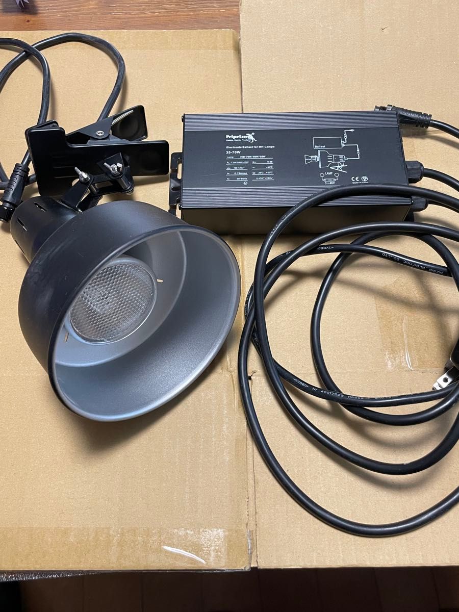 中古 ゼンスイ ソラリウムセット(メタルハライドランプ+灯具 中古 ゼンスイ ソラリウムセット(メタルハライドランプ+灯具