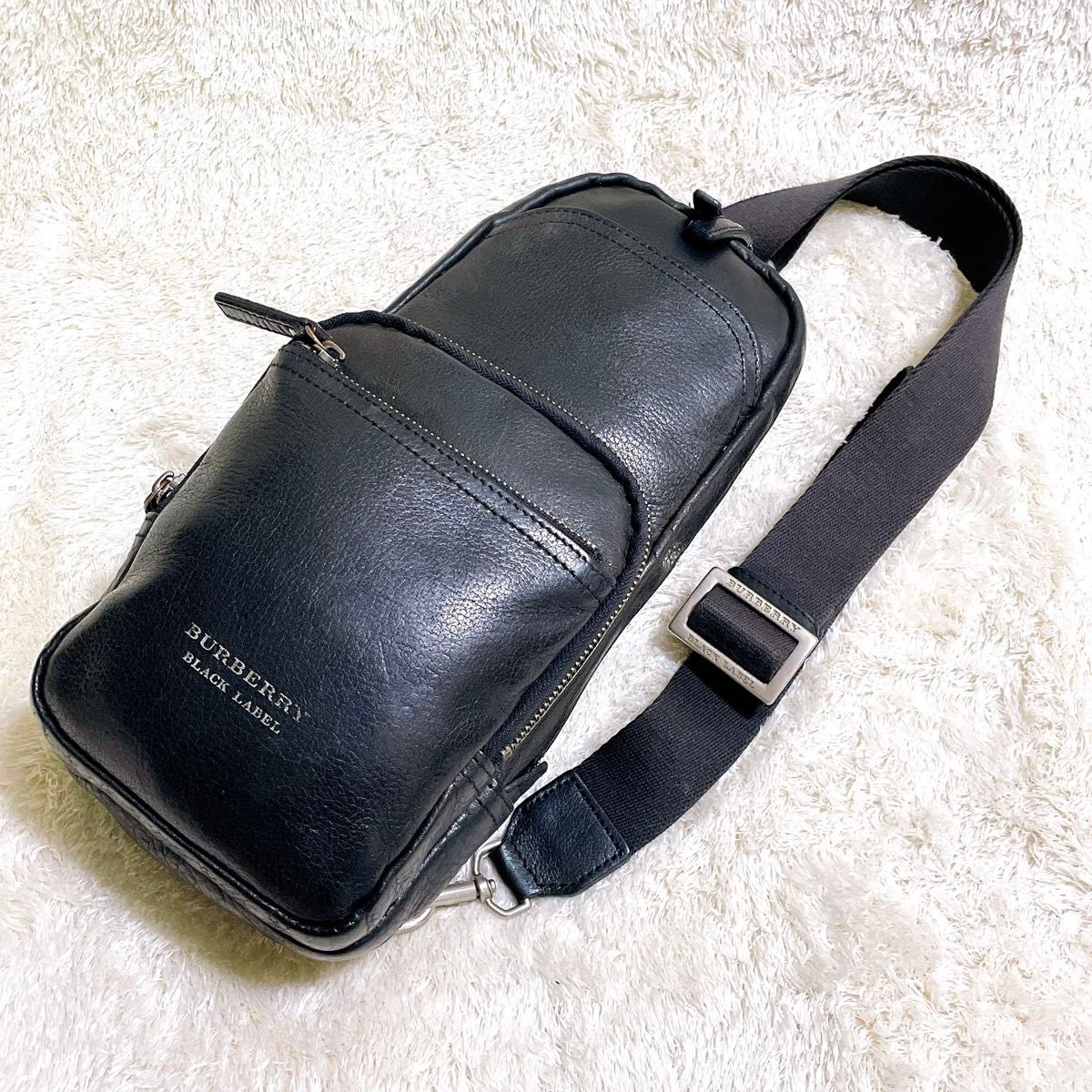 BURBERRY BLACK LABEL バーバリーブラックレーベル ボディバッグ BURBERRY BLACK LABEL バーバリーブラックレーベル ボディバッグ
