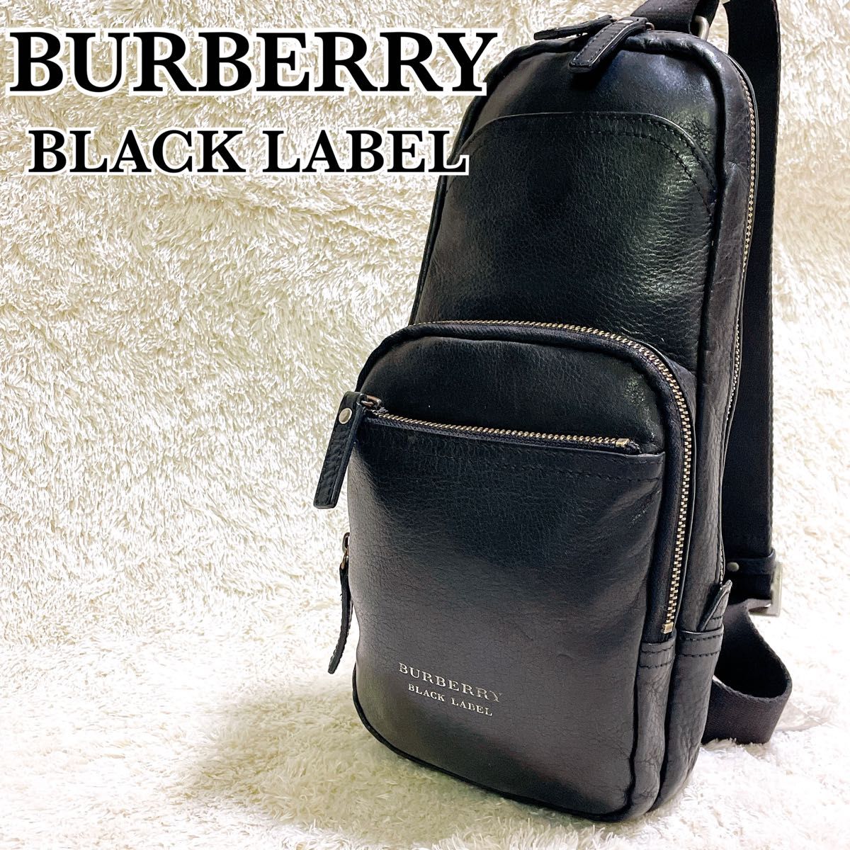 BURBERRY BLACK LABEL バーバリーブラックレーベル ボディバッグ BURBERRY BLACK LABEL バーバリーブラックレーベル ボディバッグ