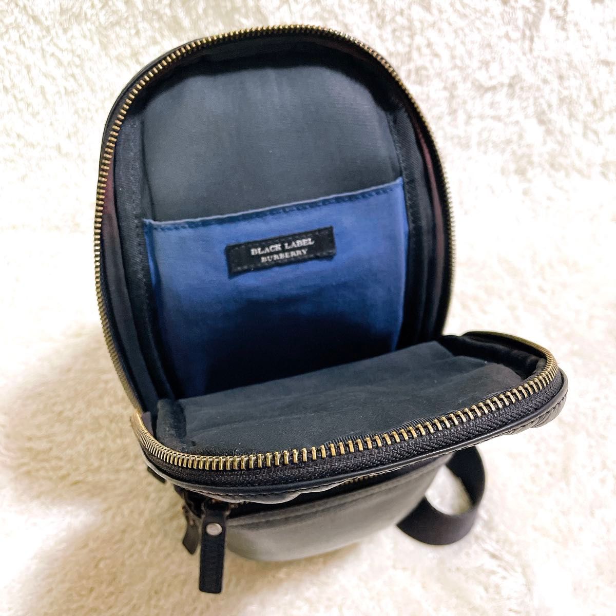 BURBERRY BLACK LABEL バーバリーブラックレーベル ボディバッグ BURBERRY BLACK LABEL バーバリーブラックレーベル ボディバッグ