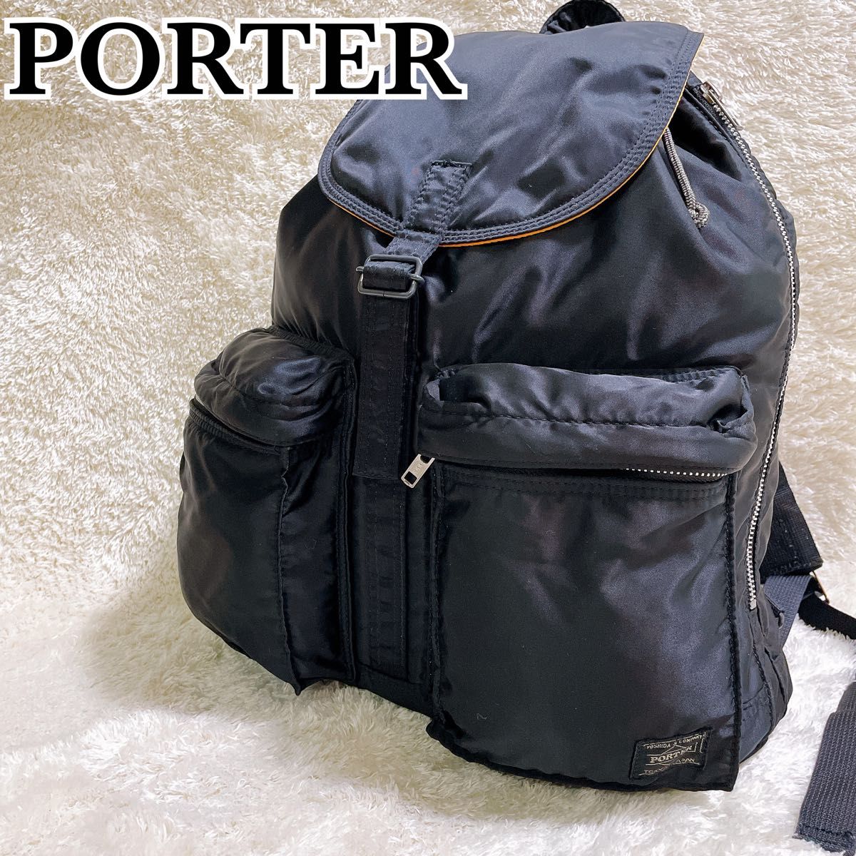 PORTER TANKER ポーター タンカー リュック ナイロン ブラック PORTER TANKER ポーター タンカー リュック ナイロン ブラック
