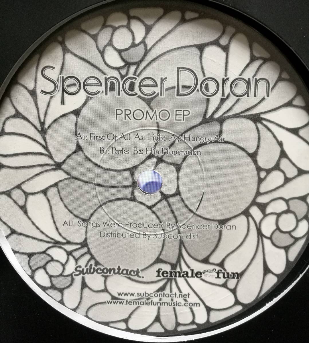 【廃盤12inch】Spencer Doran / Promo EP_画像1