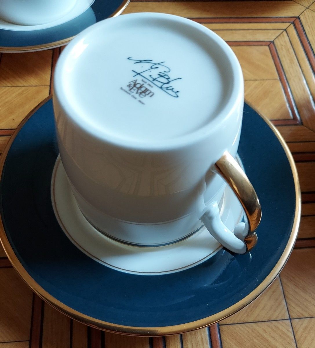 未使用】たち吉 Adam&EVE アダムとイブ コーヒーカップ&ソーサー 未使用】たち吉 Adam&EVE アダムとイブ コーヒーカップ&ソーサー