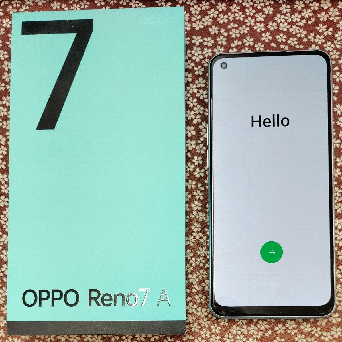 OPPO Reno7 A ドリームブルー SIMフリー 5G ワイモバイル版 OPPO Reno7 A ドリームブルー SIMフリー 5G ワイモバイル版