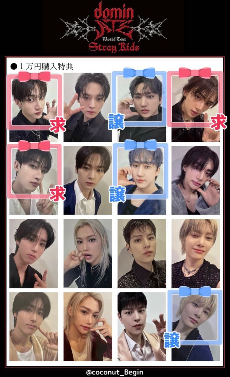 Stray Kids スキズ World Tour dominATE JAPAN グッズ 1万円購入 Stray Kids スキズ World Tour dominATE JAPAN グッズ 1万円購入