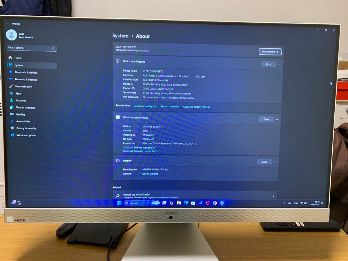 ASUS AIO M3400WUA デスクトップPC|Yahoo!フリマ(旧PayPayフリマ) ASUS AIO M3400WUA デスクトップPC|Yahoo!フリマ(旧PayPayフリマ)