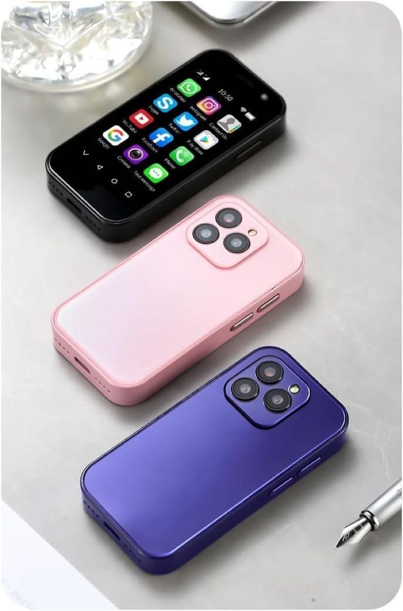 ミニ携帯 4G スマホAndroid デュアルSIM 顔認識 3GB+64GB スマホ ミニ携帯 4G スマホAndroid デュアルSIM 顔認識 3GB+64GB スマホ
