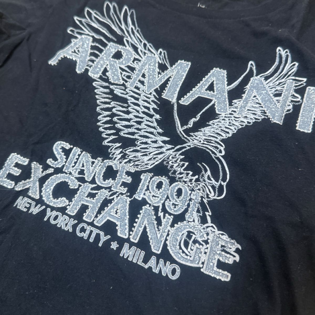 ARMANI EXCHANGE 】 AX アルマーニ エクスチェンジ ビッグロゴ