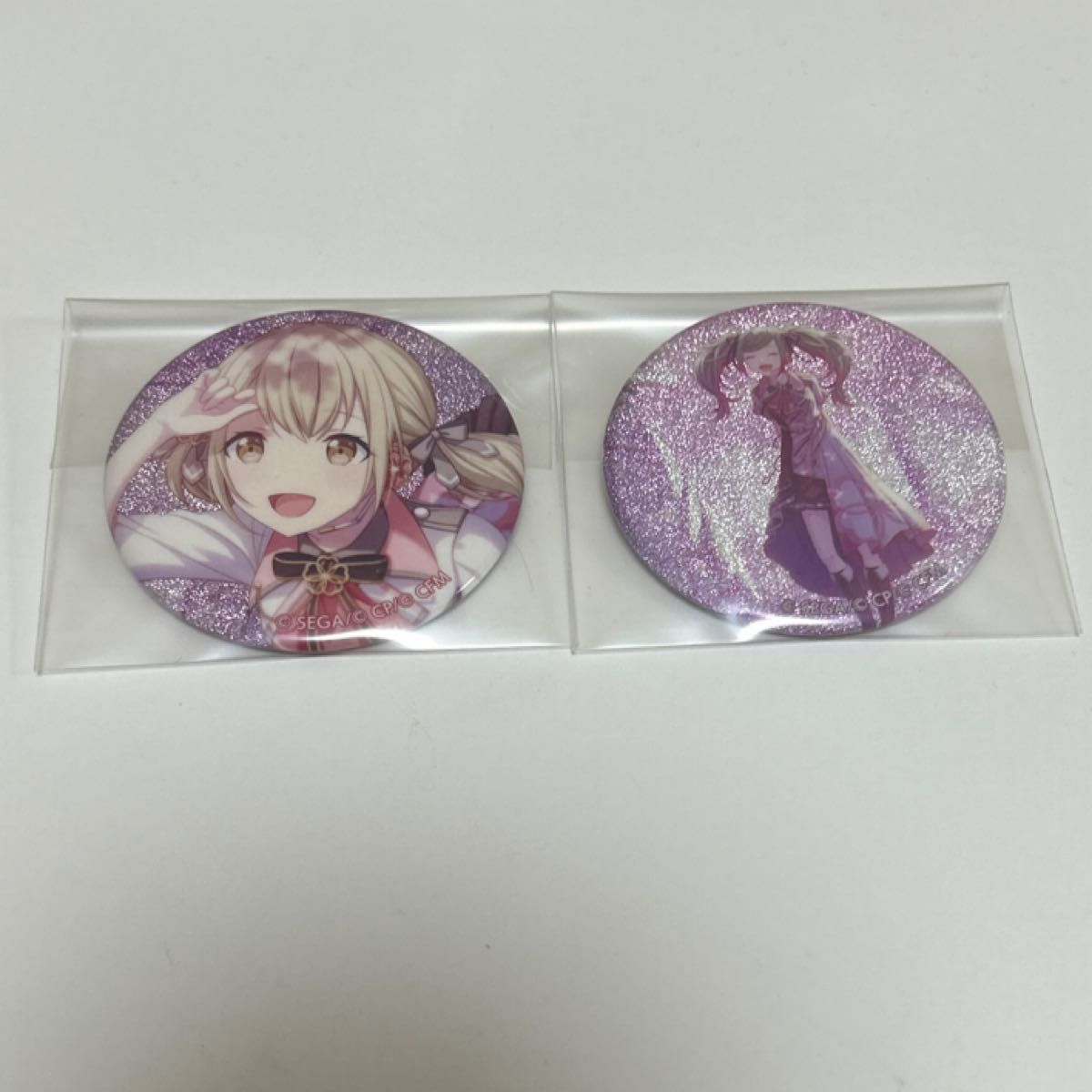 プロセカ 小豆沢こはね 初音ミク グリッター缶バッジ グリ缶 8A プロセカ 小豆沢こはね 初音ミク グリッター缶バッジ グリ缶 8A