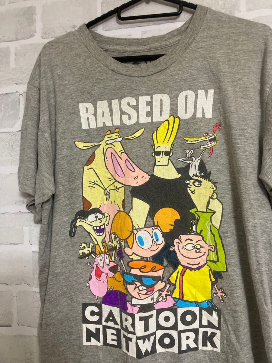 Cartoon Network Tシャツ カートゥーンネットワーク グレー 古着 Cartoon Network Tシャツ カートゥーンネットワーク グレー 古着