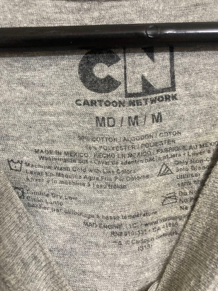 Cartoon Network Tシャツ カートゥーンネットワーク グレー 古着 Cartoon Network Tシャツ カートゥーンネットワーク グレー 古着