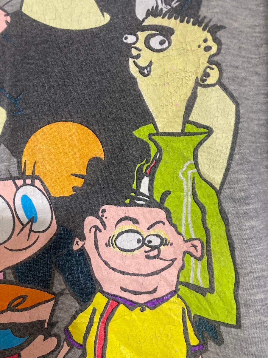 Cartoon Network Tシャツ カートゥーンネットワーク グレー 古着 Cartoon Network Tシャツ カートゥーンネットワーク グレー 古着