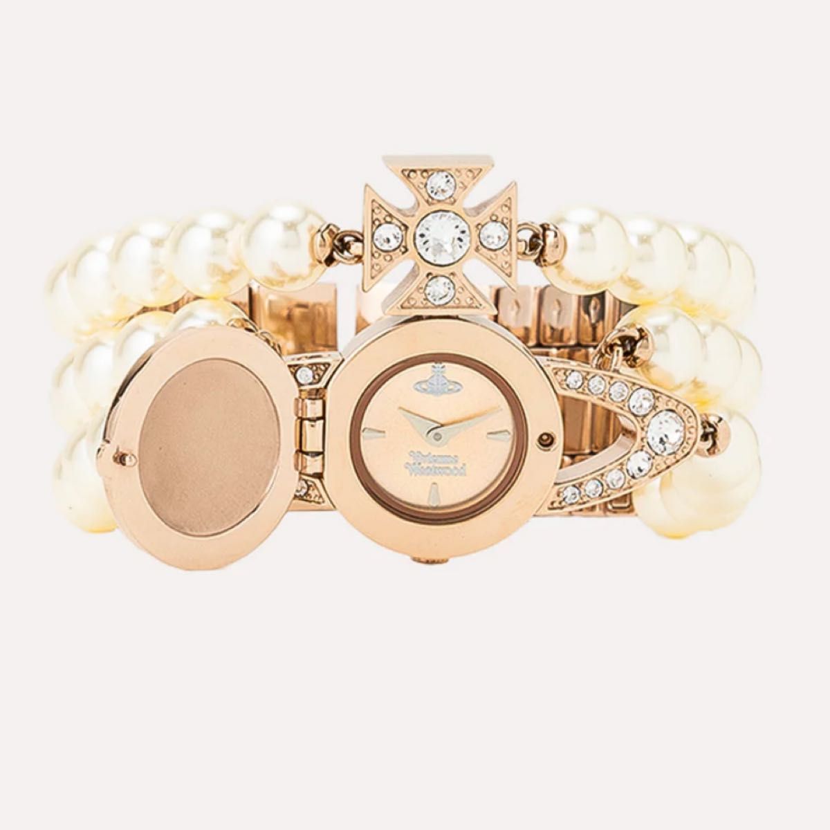 THE STRAND VIVIENNE WESTWOOD ブレスレット ピンクゴールド 3連 THE STRAND VIVIENNE WESTWOOD ブレスレット ピンクゴールド 3連