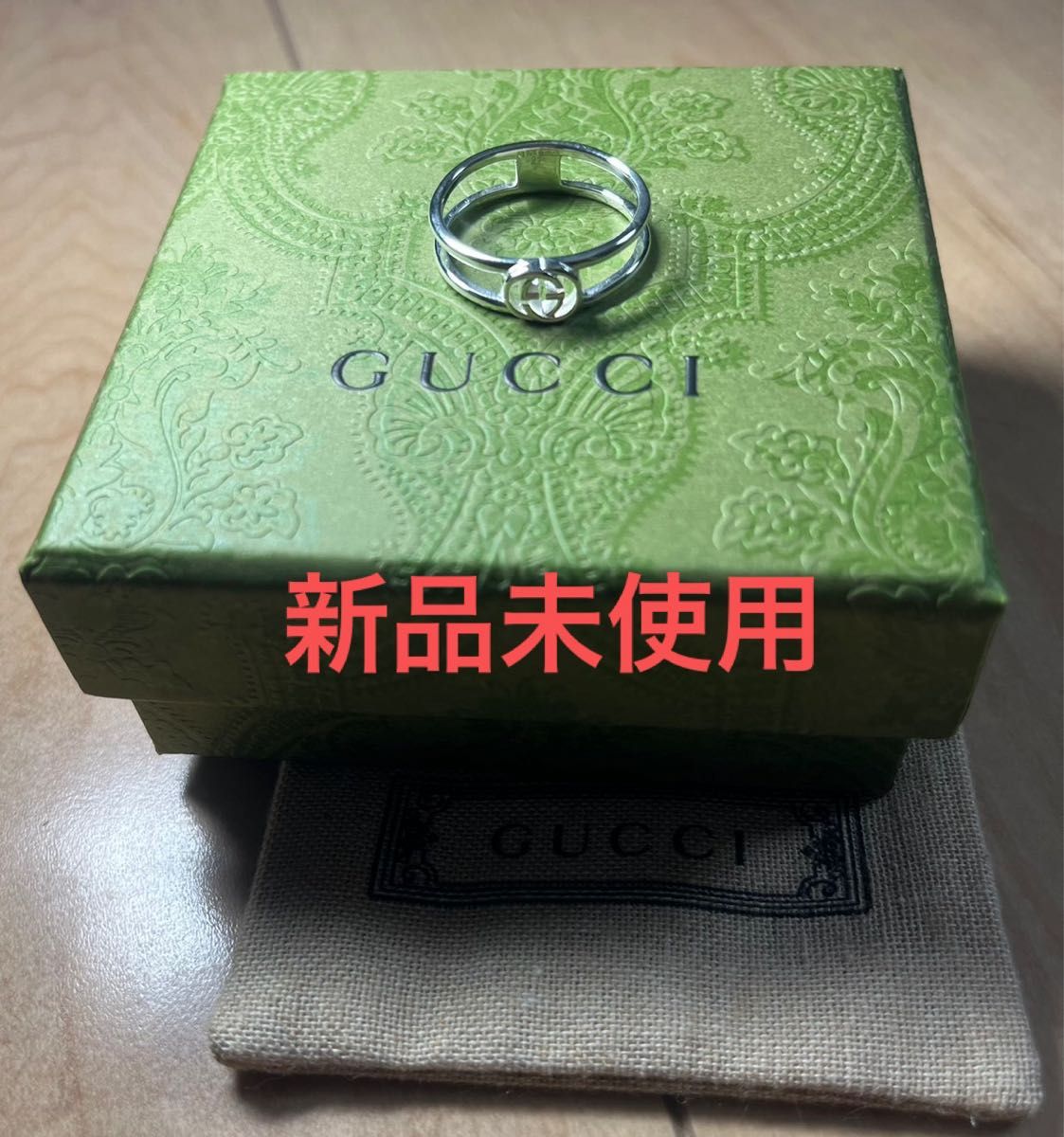 GUCCI グッチ 指輪 リング ring 新品未使用 SV925 シルバー GUCCI グッチ 指輪 リング ring 新品未使用 SV925 シルバー