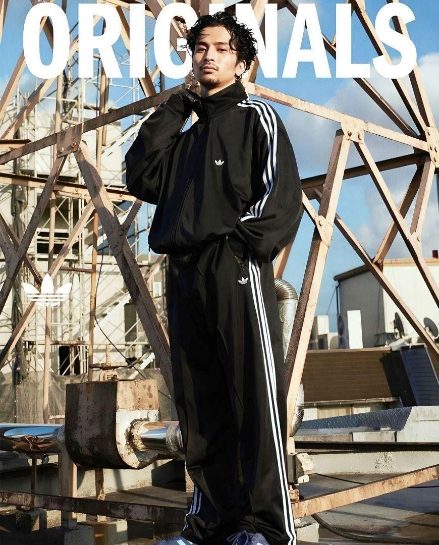 adidas 黒 M ベッケンバウアートラックジャケット ジャージ 常田 adidas 黒 M ベッケンバウアートラックジャケット ジャージ 常田