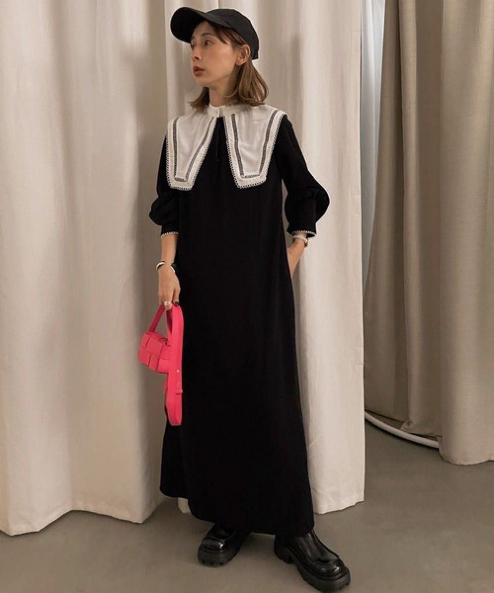アメリヴィンテージ Ameri VINTAGE SWEET SAILOR COLLAR DRESS アメリヴィンテージ Ameri VINTAGE SWEET SAILOR COLLAR DRESS