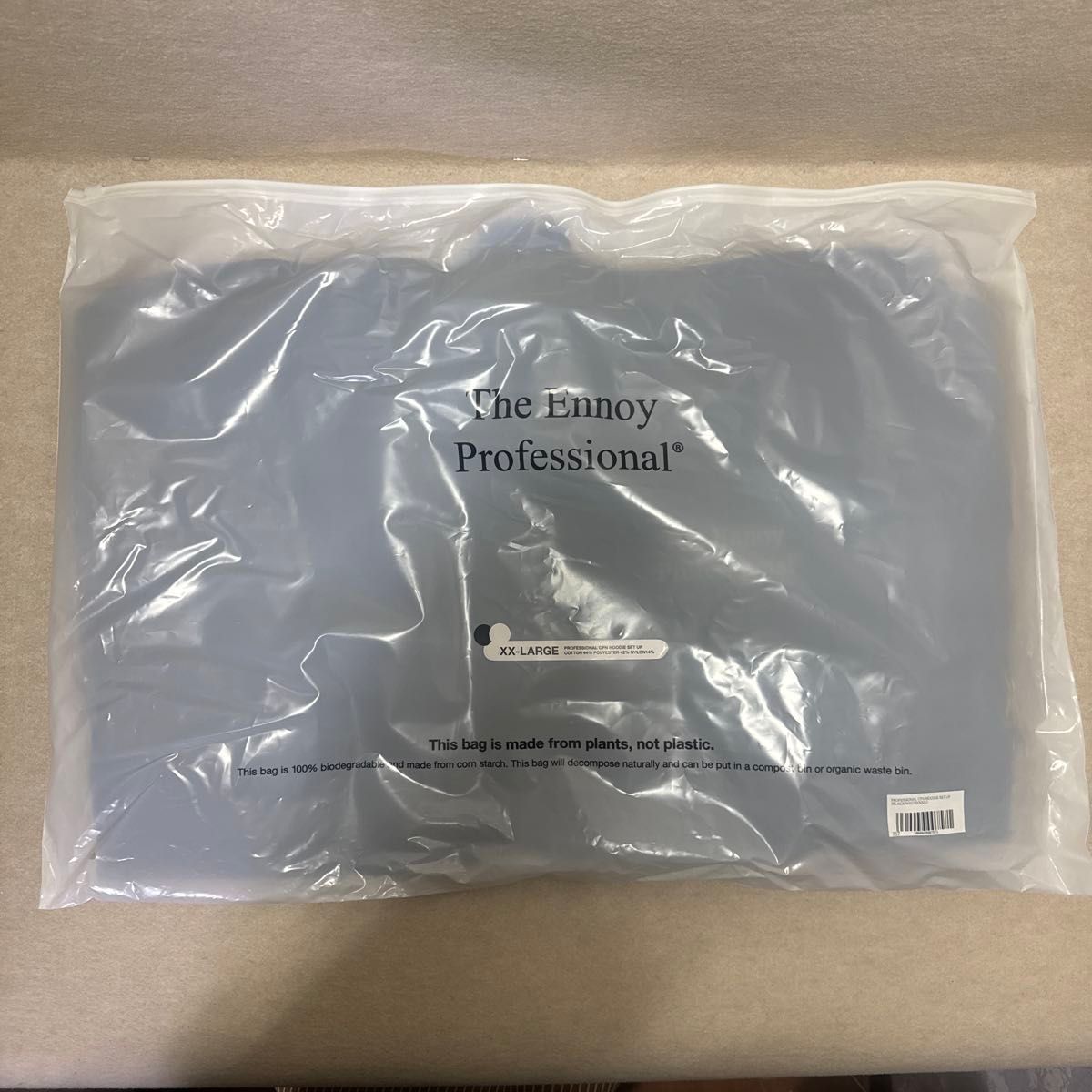 ENNOY PROFESSIONAL CPN HOODIE SET UP (BLACK × WHITE ENNOY PROFESSIONAL CPN HOODIE SET UP (BLACK × WHITE