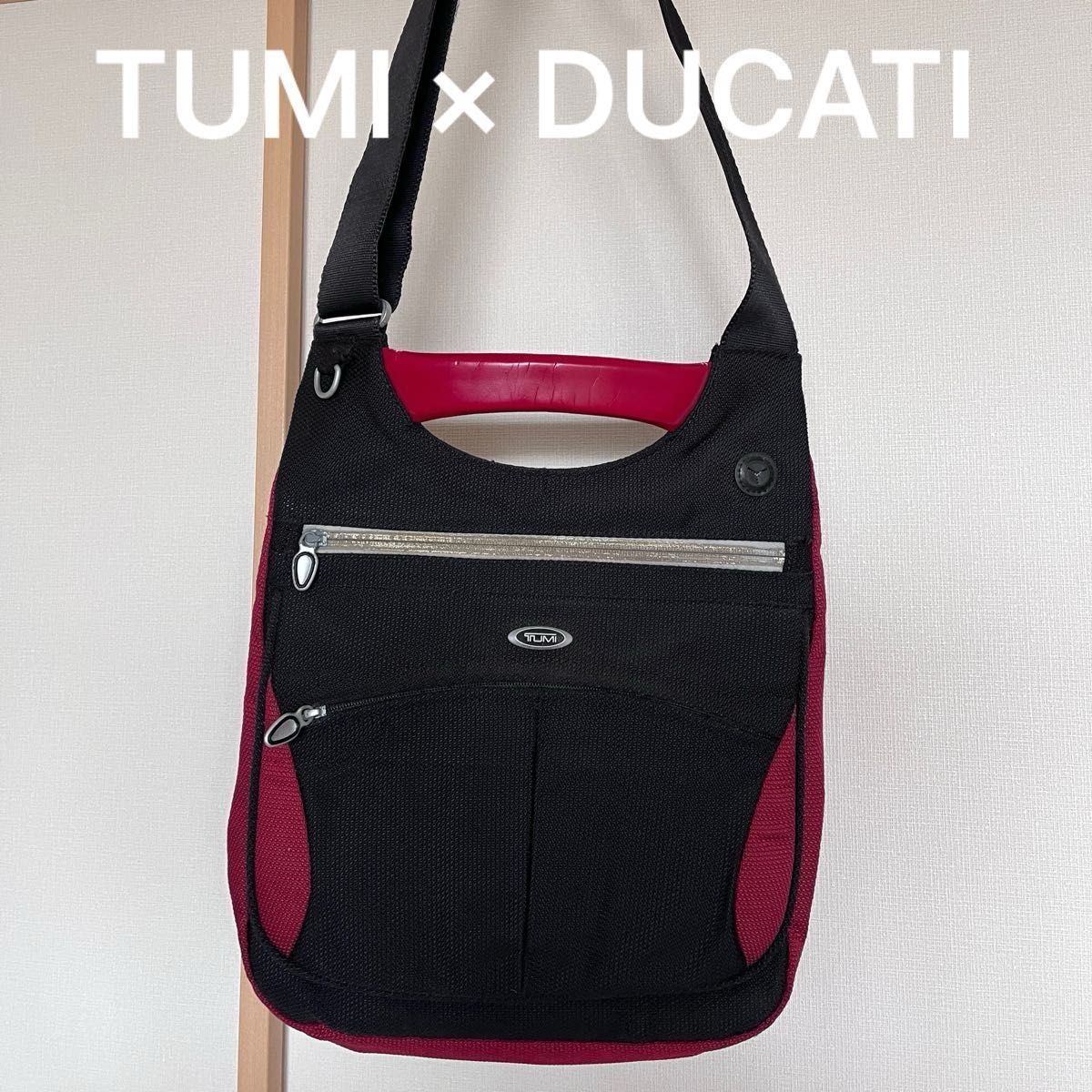 TUMI × DUCATI コラボ 2way ショルダー バッグ 肩掛け TUMI × DUCATI コラボ 2way ショルダー バッグ 肩掛け