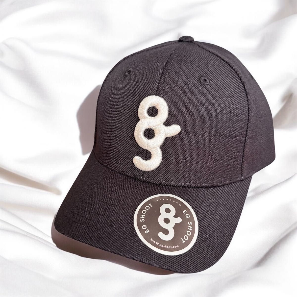 8G SHOOT logo classic baseball-cap -NAVY/IVORY- | 8G SHOOT