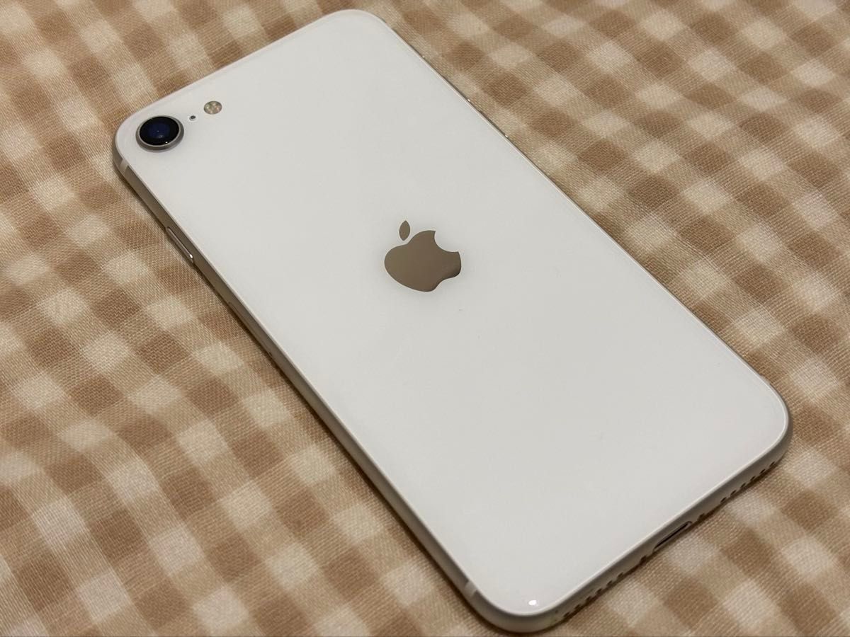 美品 iPhone SE 第2世代 (SE2) ホワイト 白 128G SIMフリー 美品 iPhone SE 第2世代 (SE2) ホワイト 白 128G SIMフリー